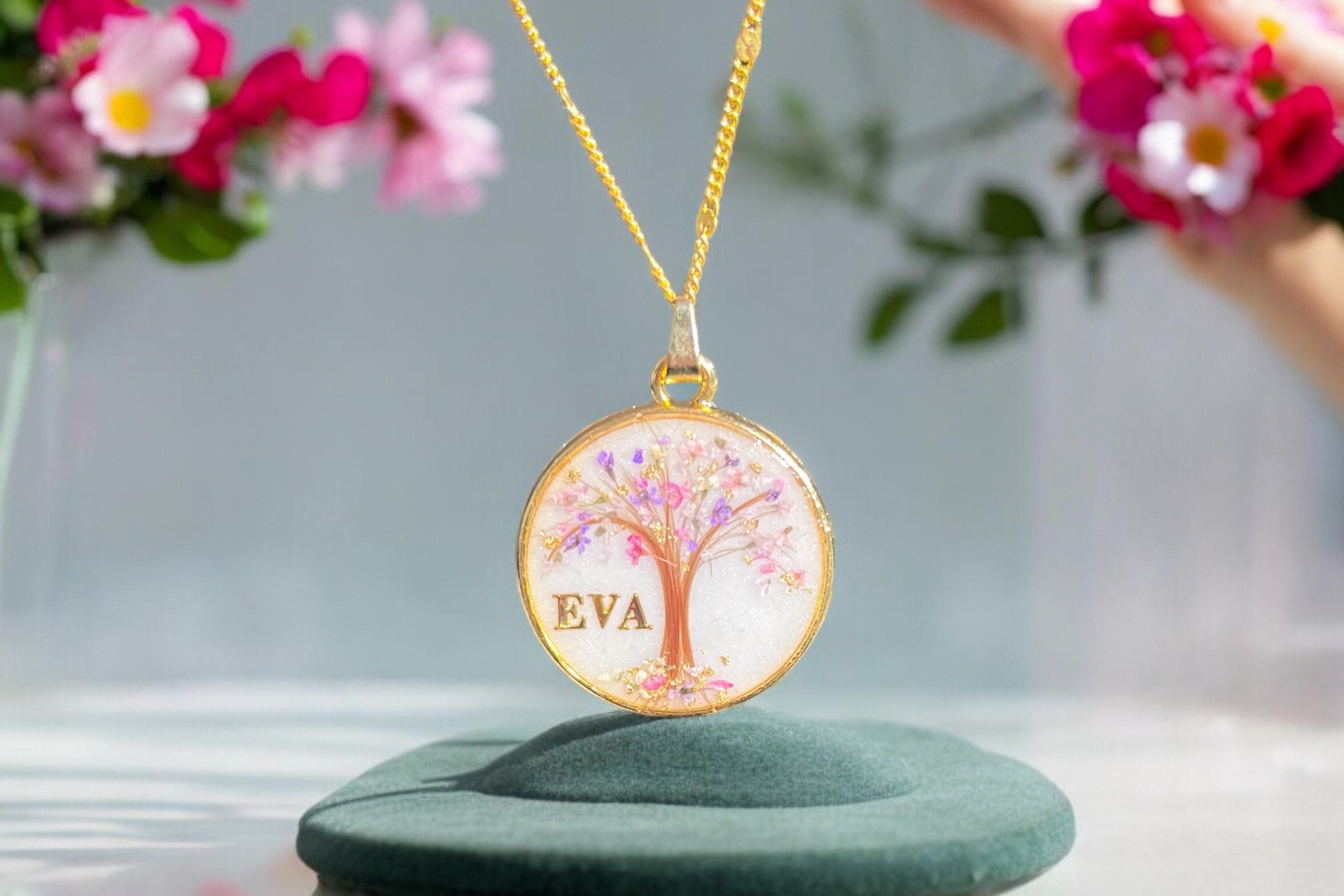 L'éclat de vie (lait maternel & mèche de cheveux)