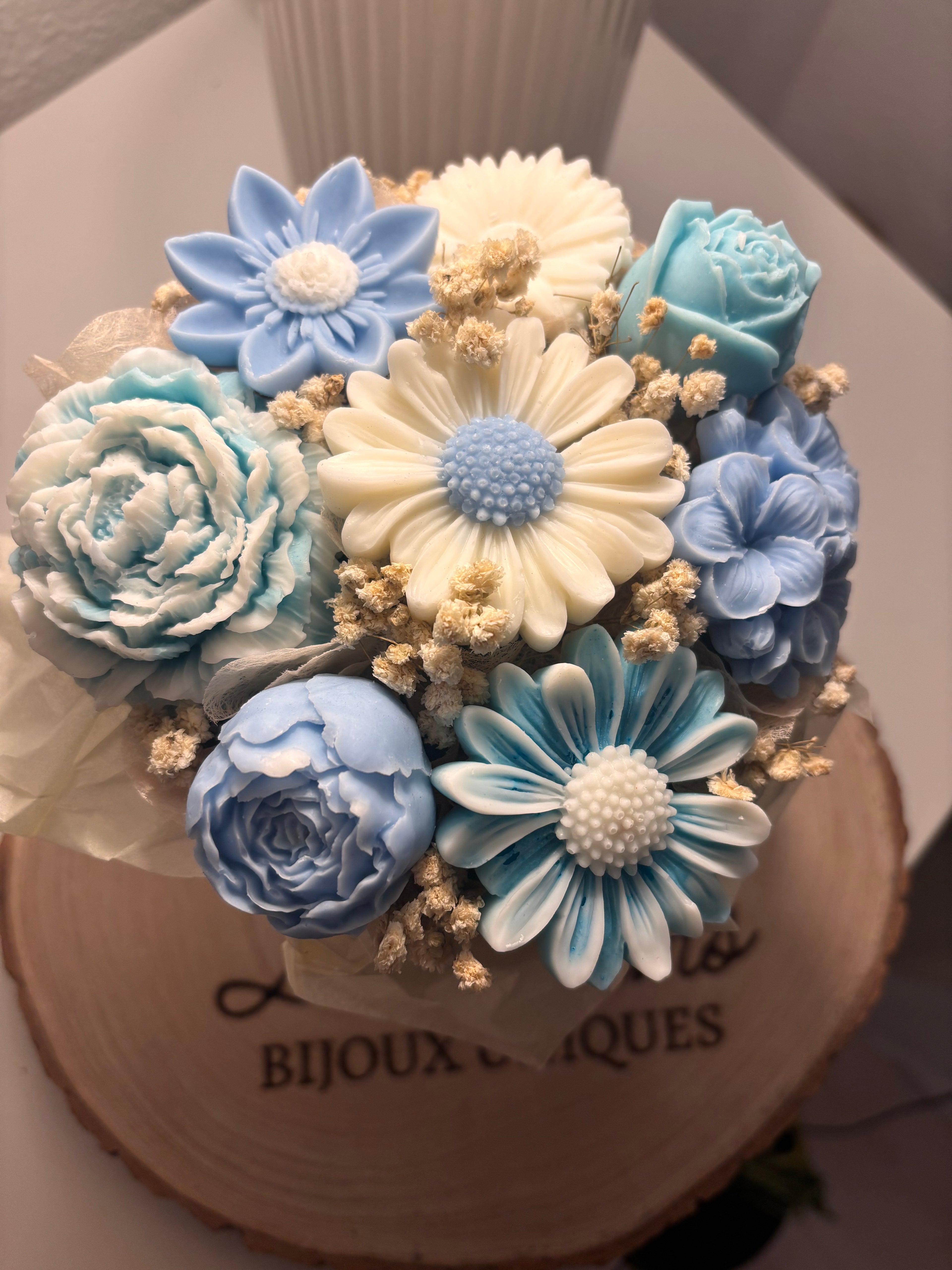 bouquet turquoise