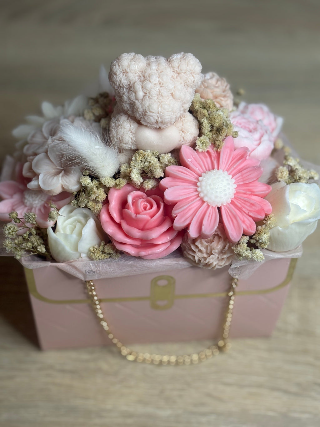 Bouquet sac a main girly