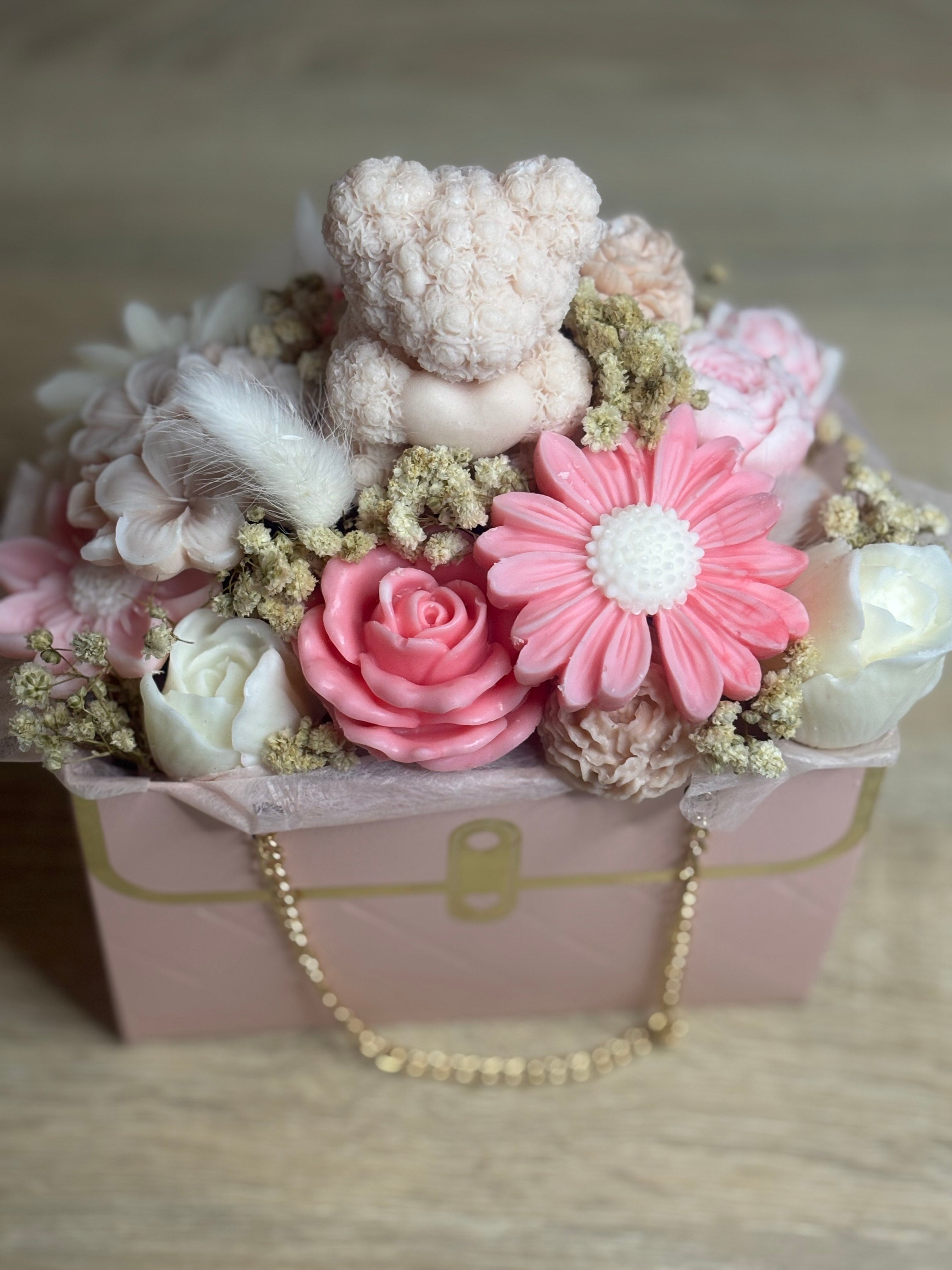 Bouquet sac a main girly