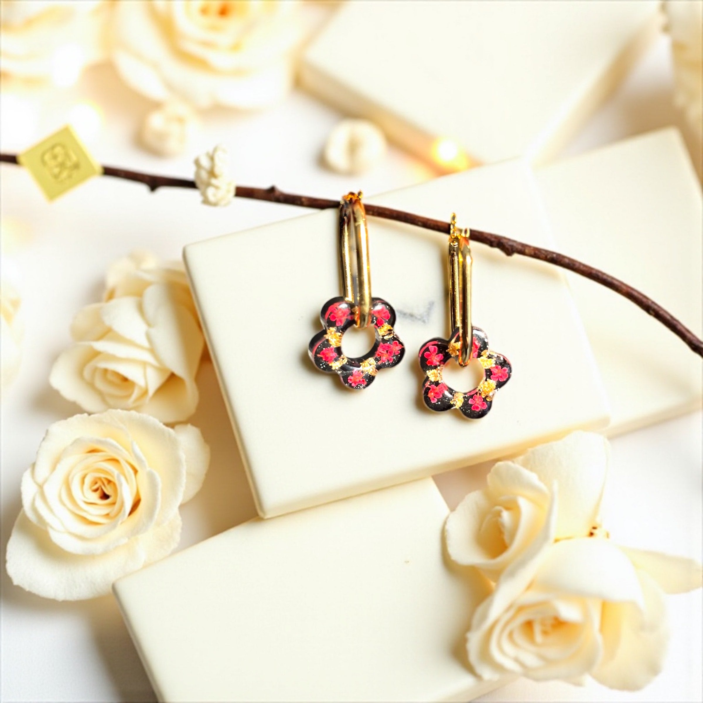 Velours fleuri